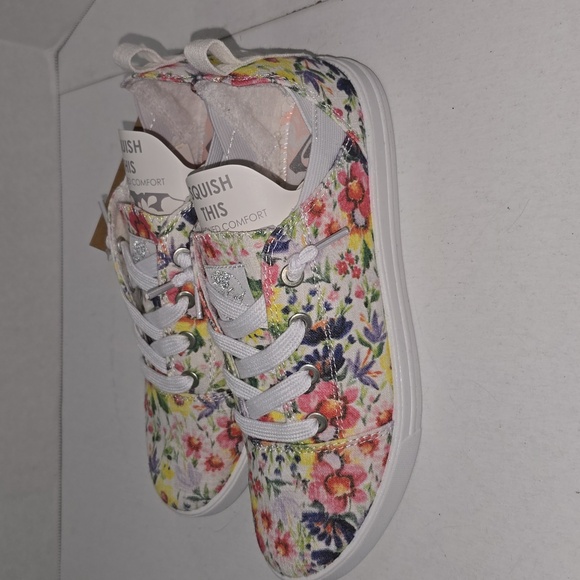Roxy Libbie Slide On Canvas Floral Print Memory Foam Womens Size 6 NWT - Picture 6 of 11